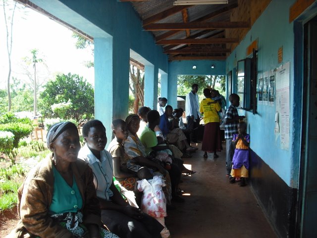 Monday morning in Buburi community clinic
