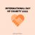 International Day of Charity
